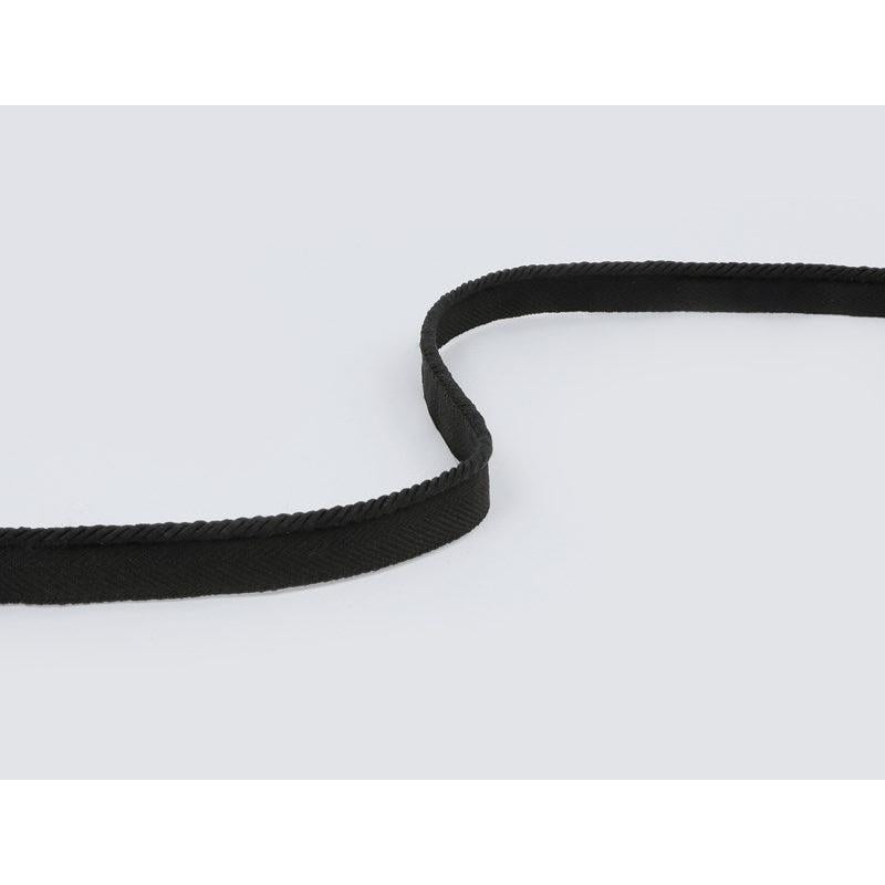 Silk Micro Cord On Tape - Onyx