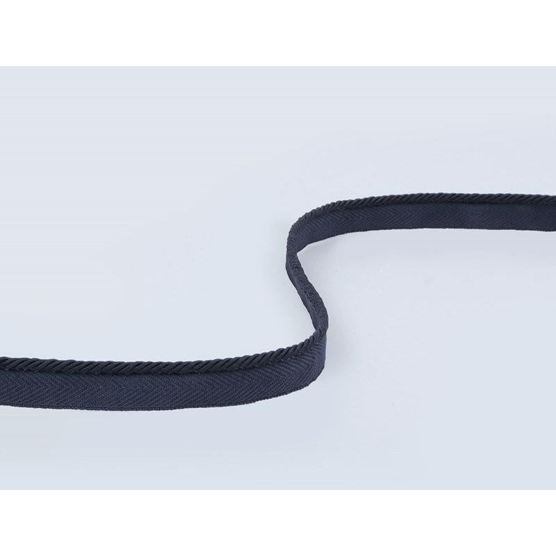 Silk Micro Cord On Tape - Navy
