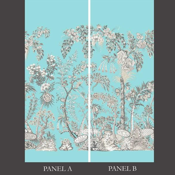 Palampore Panel A&B - Sky