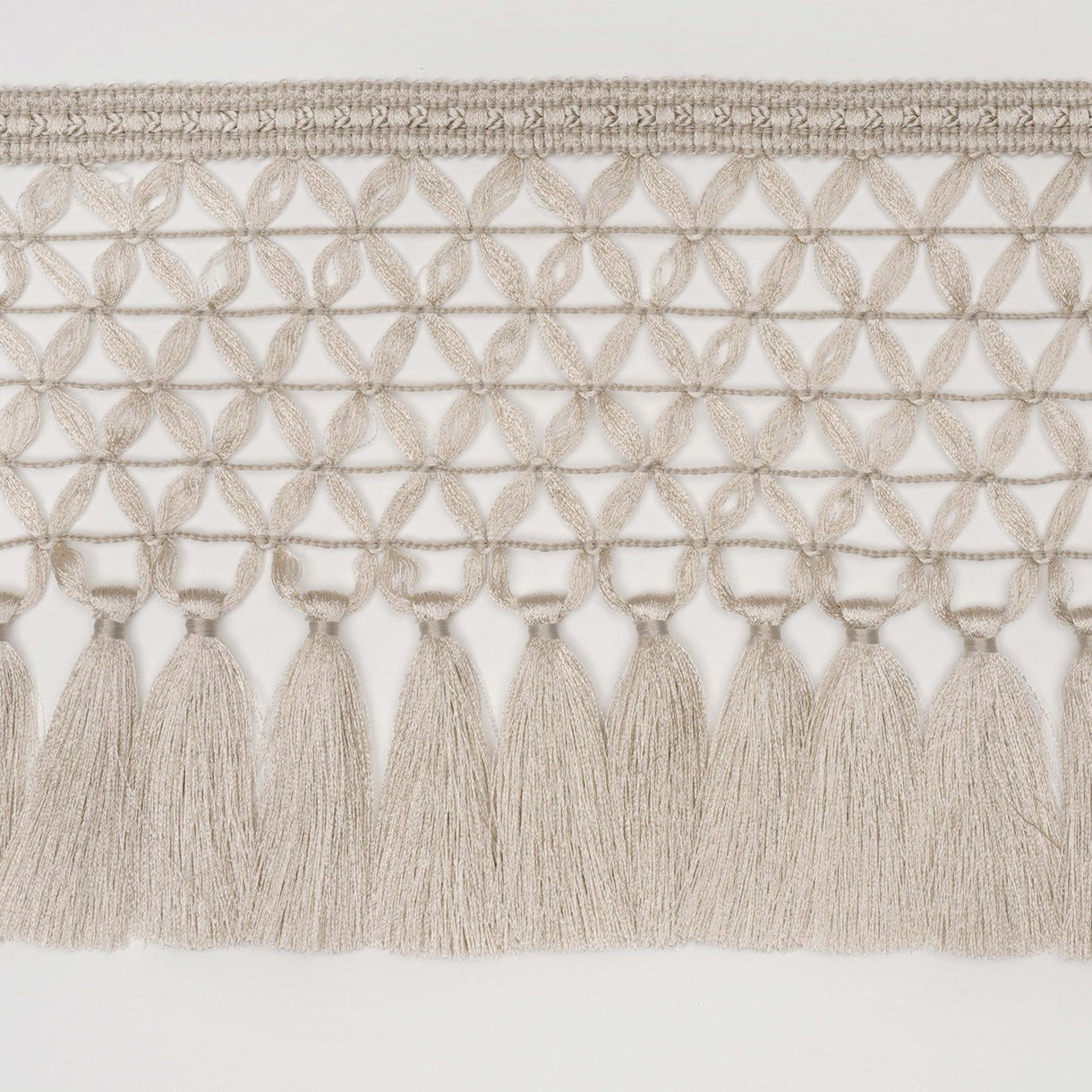 Ornamental Tassel Fringe - Oyster