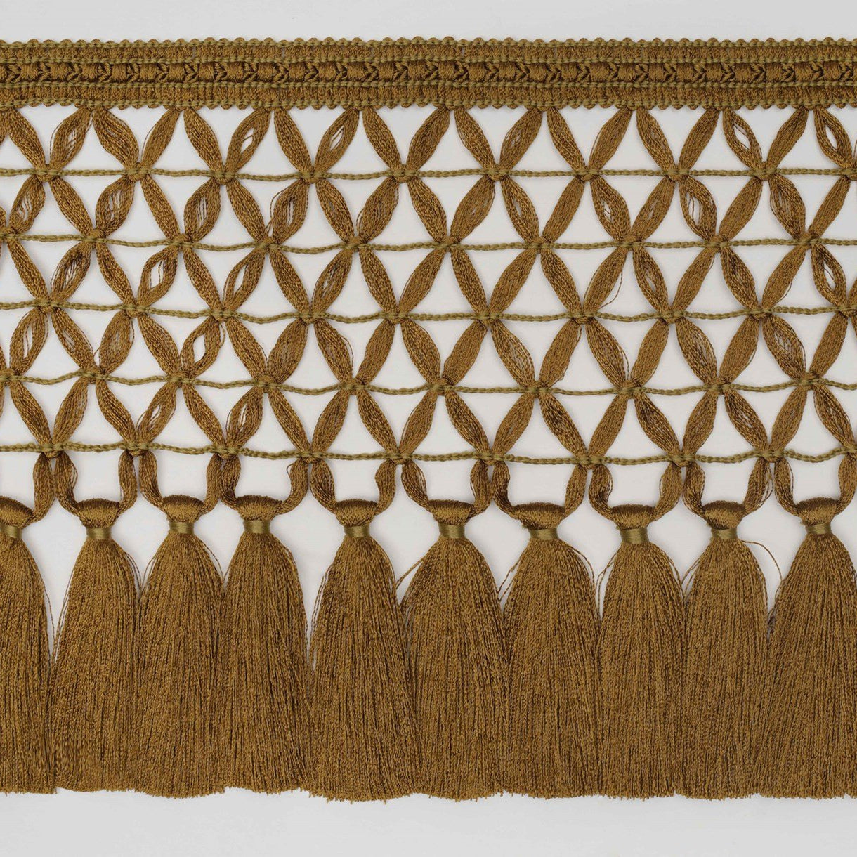 Ornamental Tassel Fringe - Bronze