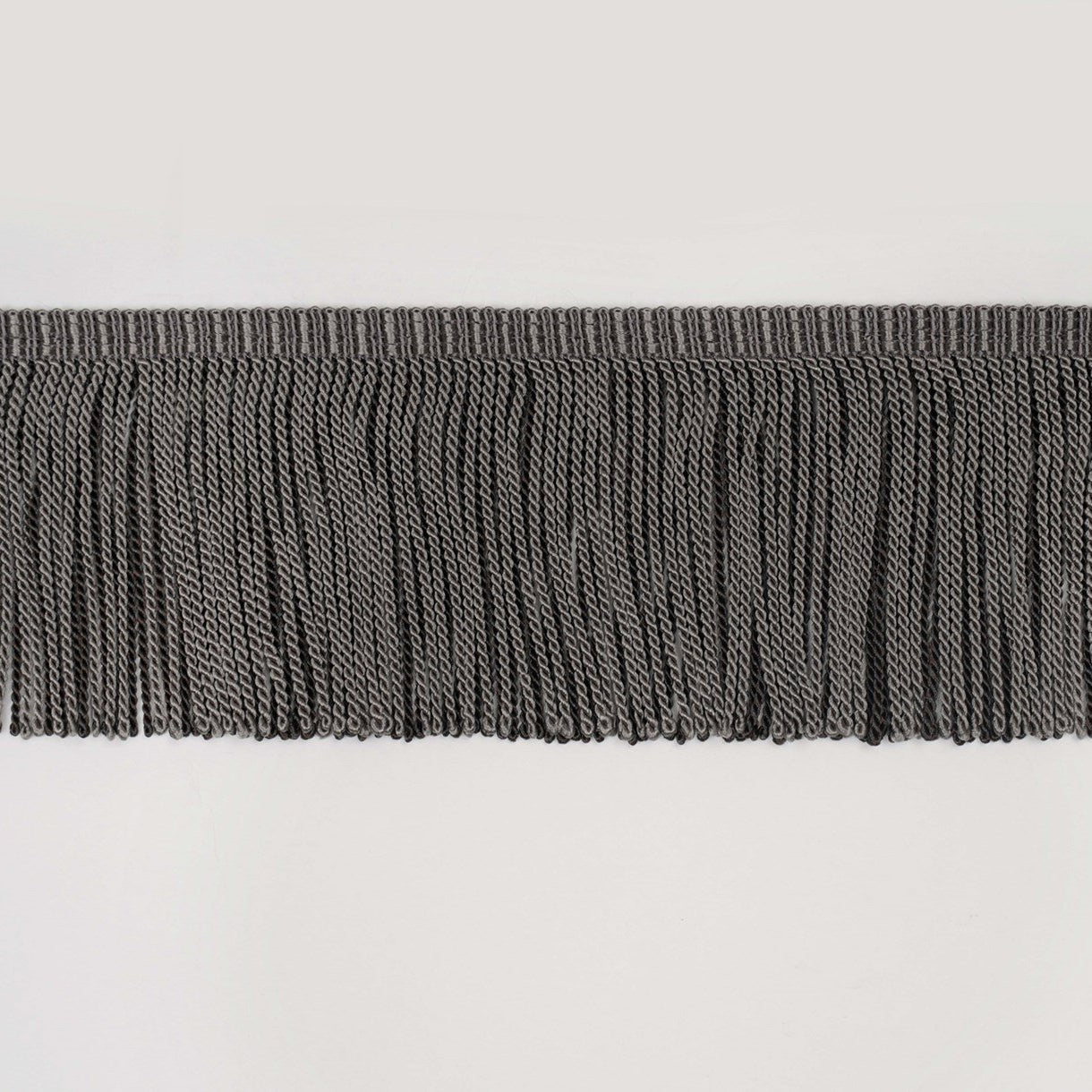 Ornamenta Bullion Fringe - Pewter & Smoke
