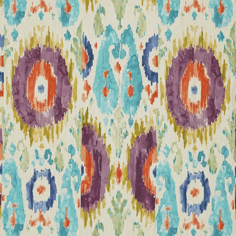 Watercolour Ikat - Jewel Tones