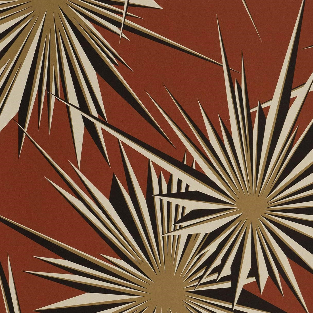 Golden Sunburst - Claret