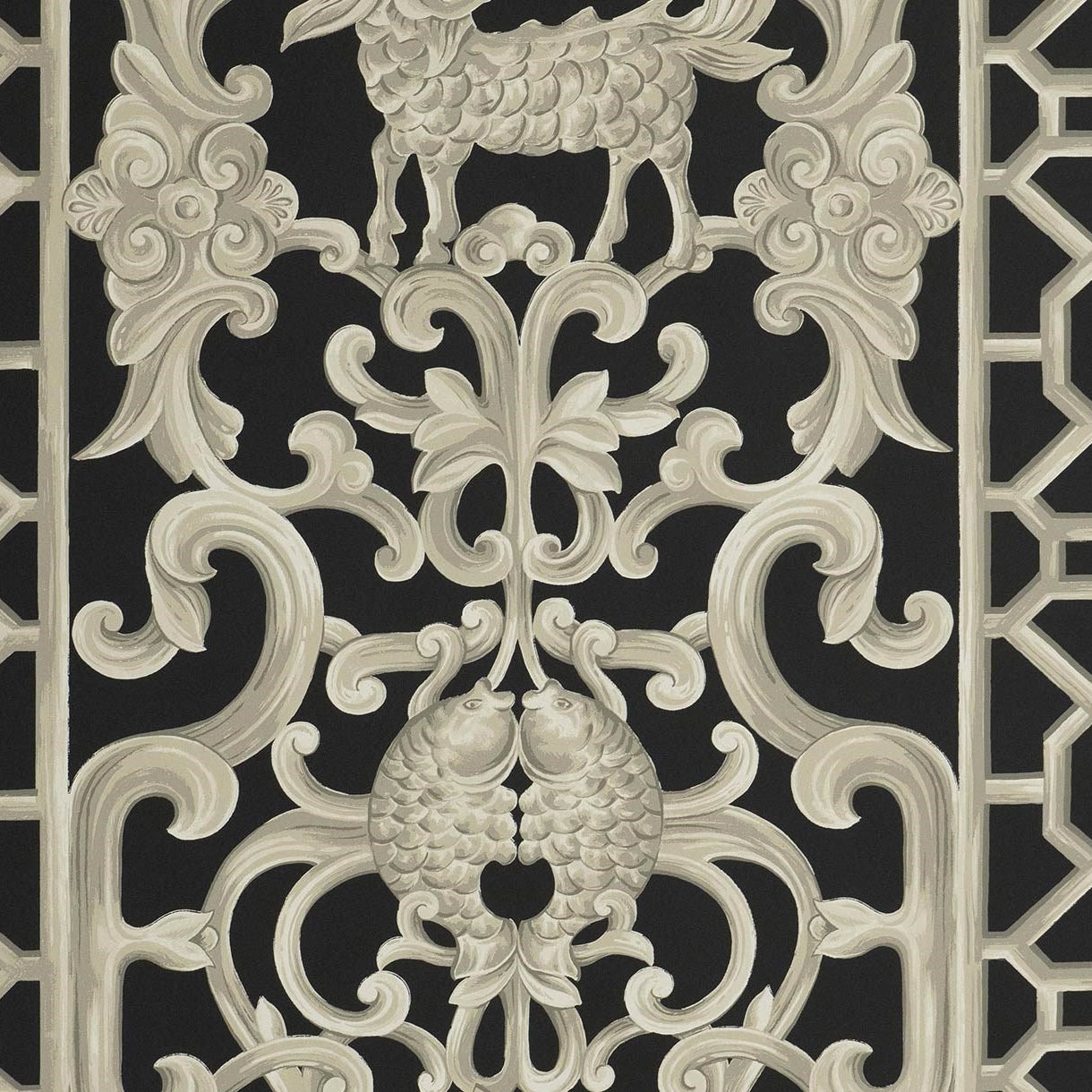 Xanadu Wallcovering - Onyx