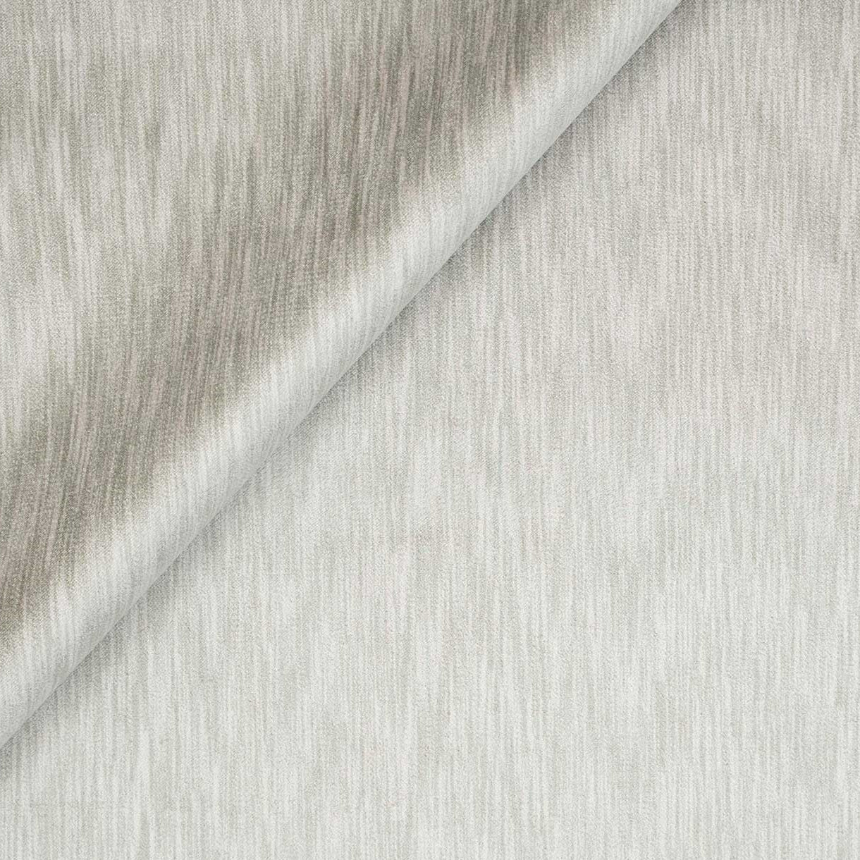 Stried Velvet - Silver Grey