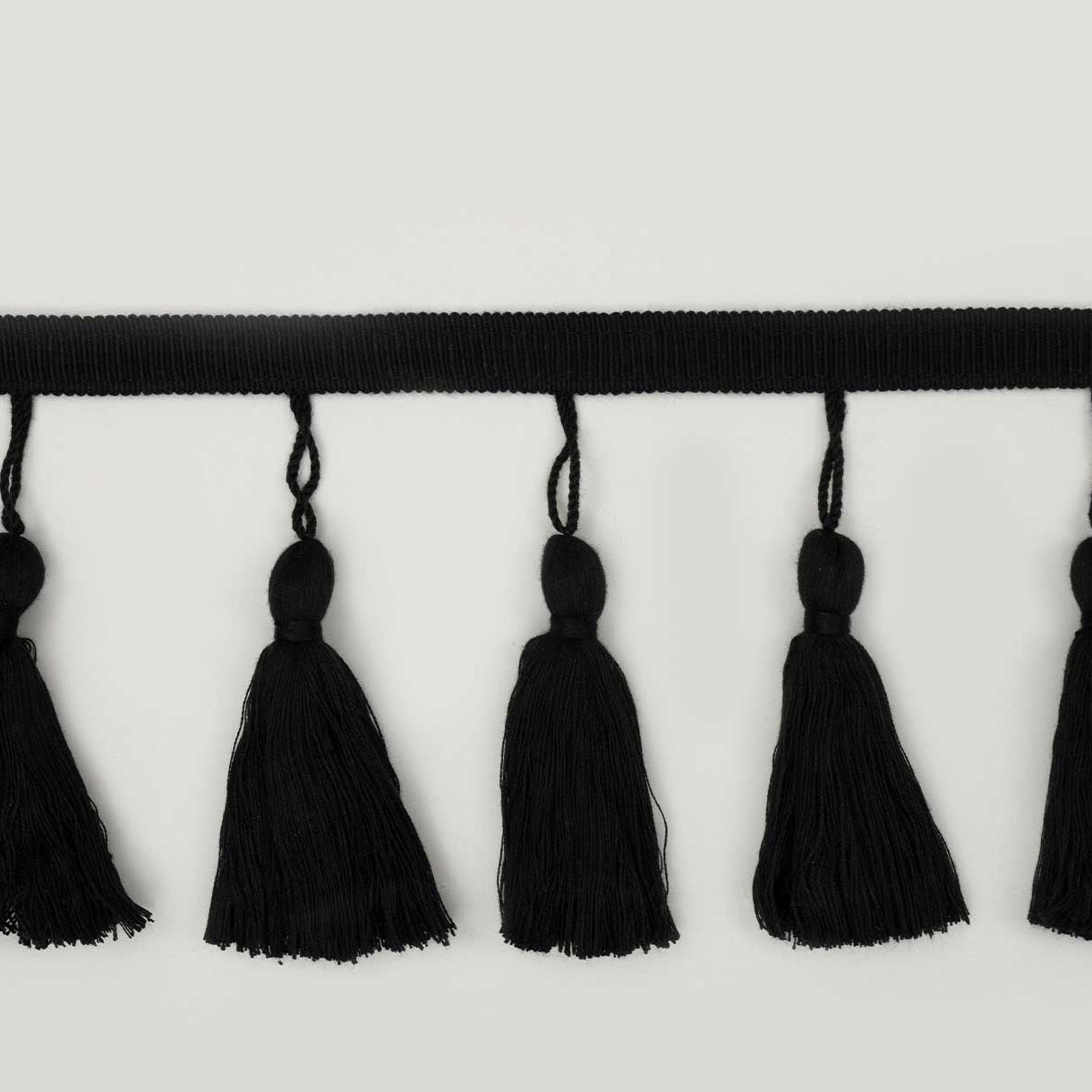 Duquette Docile Tassel - Jet Black
