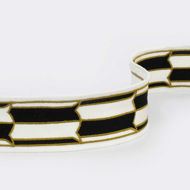 Duquette Camelot Tape - Ivory Black