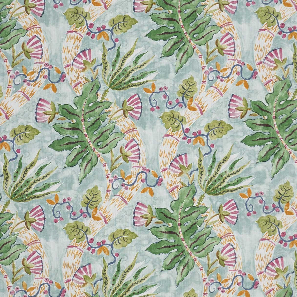 Marine Flower - Aqua