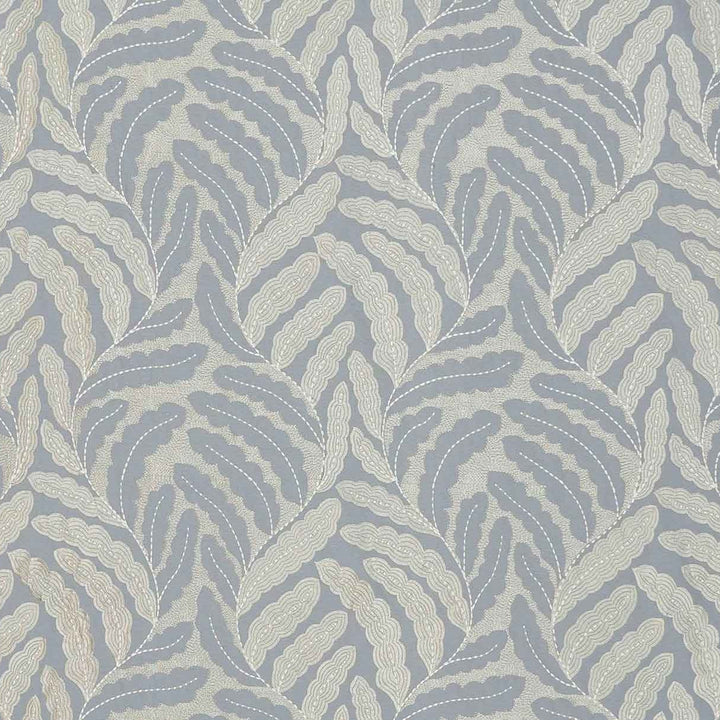 Folia Embroidery - French Grey