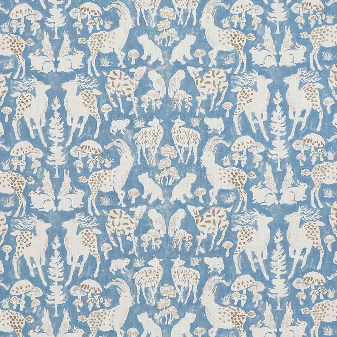 Fauna And Fungi - Blue