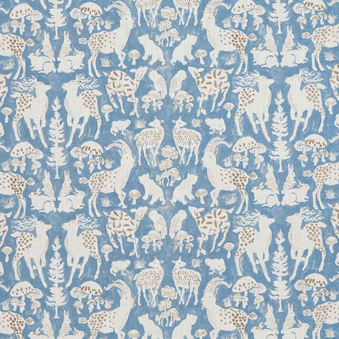 Fauna And Fungi - Blue