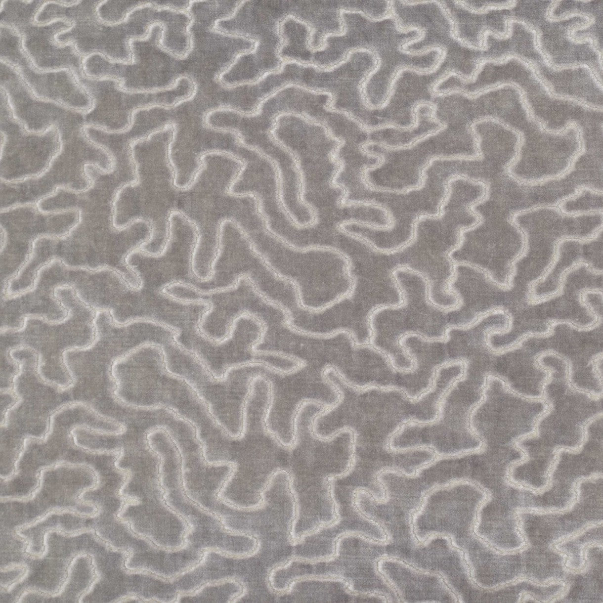 Vermicelli Velvet - Silver Grey