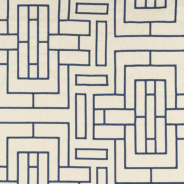 Chinese Tracery - Blue Marine