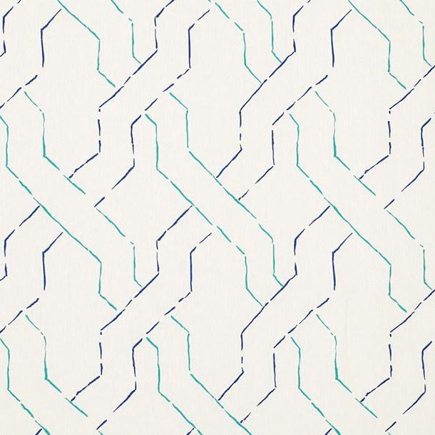 Agiasos Embroidery - Blue Grass