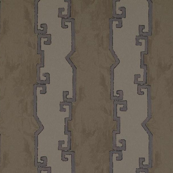 Shanghai Stripe - Chocolate