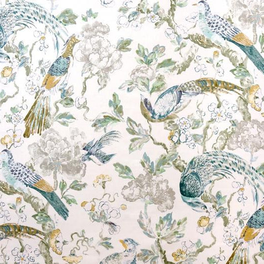 Aviary Glazed - Golden Teal