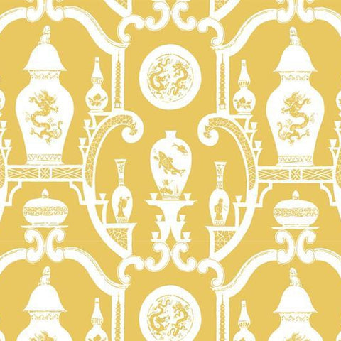 Cathay Wallpaper - Imperial Yellow