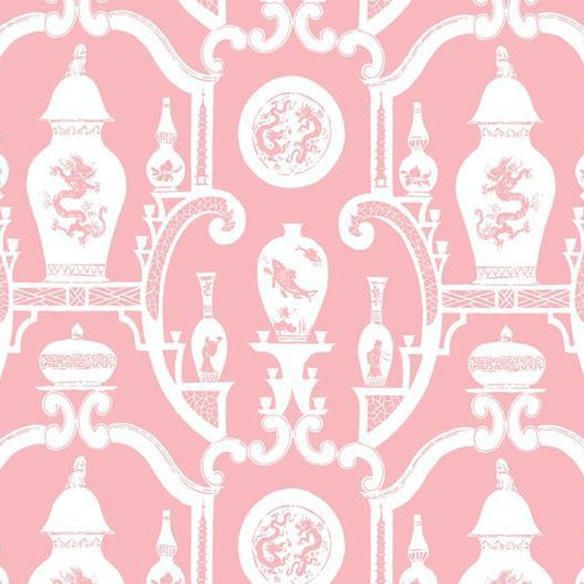 Cathay Wallpaper - Famille Rose