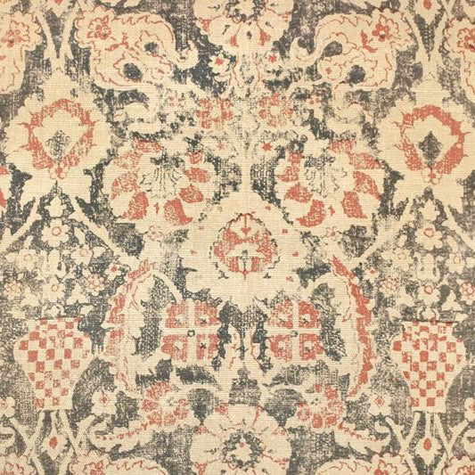 Bazaar - Charcoal/Red