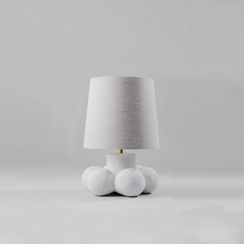 Zande Lamp - Plaster White